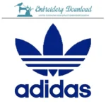 embroidery design adidas old 3 3